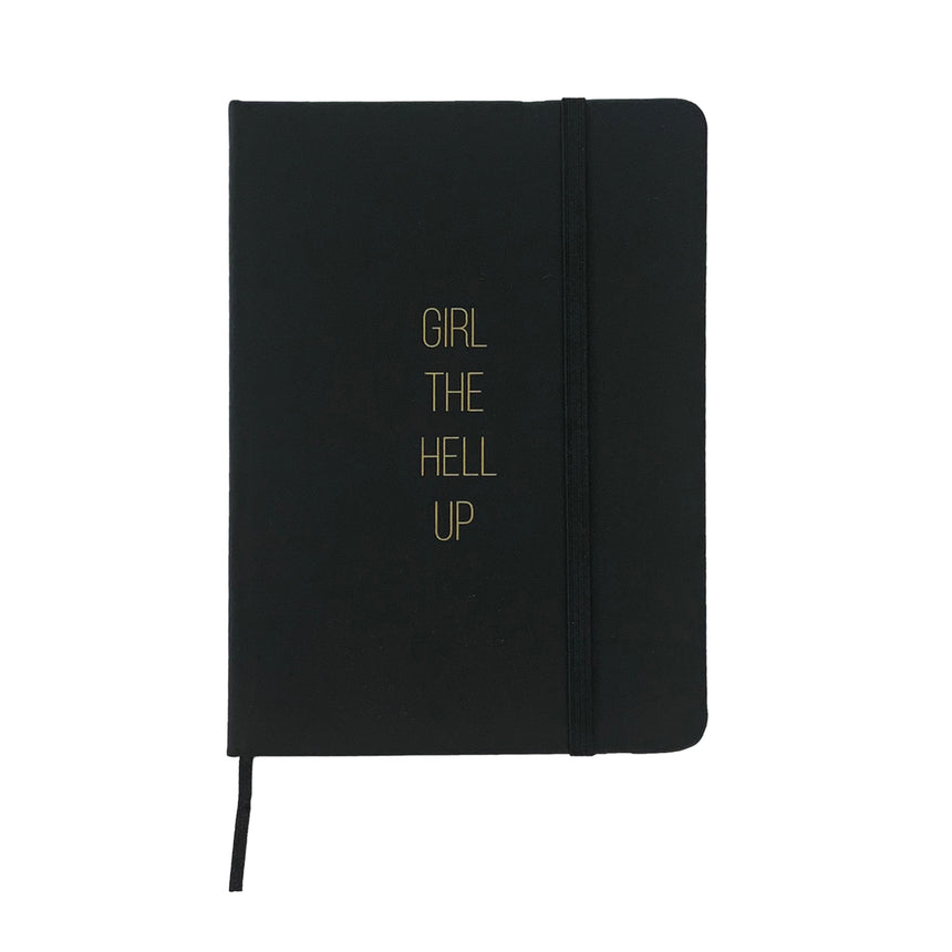 "Girl The Hell Up" Lined Notebook | Carmilla