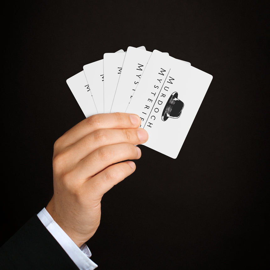 Murdoch Mysteries Playing Cards