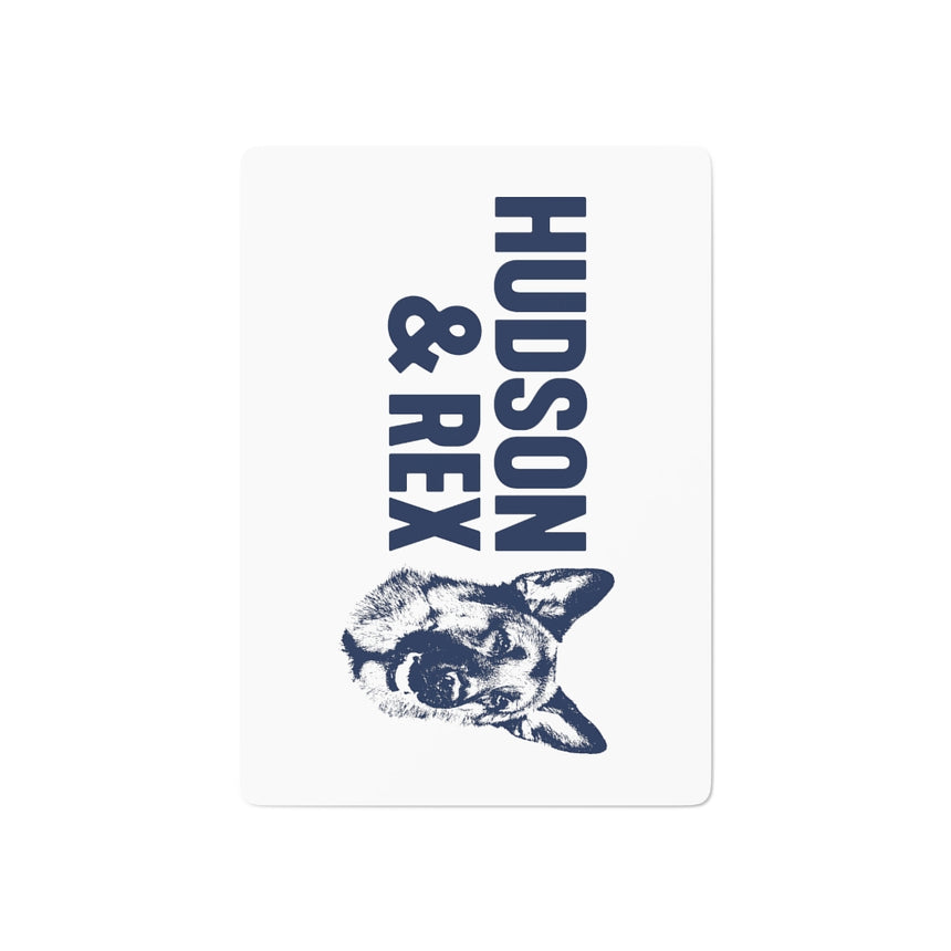 Hudson & Rex Playing Cards